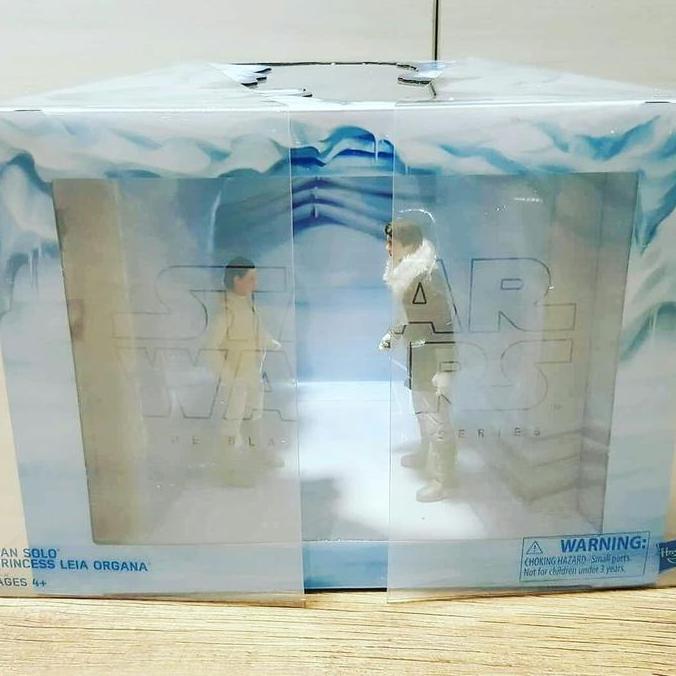 HASBRO STAR WARS BLACK SERIES 2-PACK HAN SOLO & PRINCESS LEIA HOTH