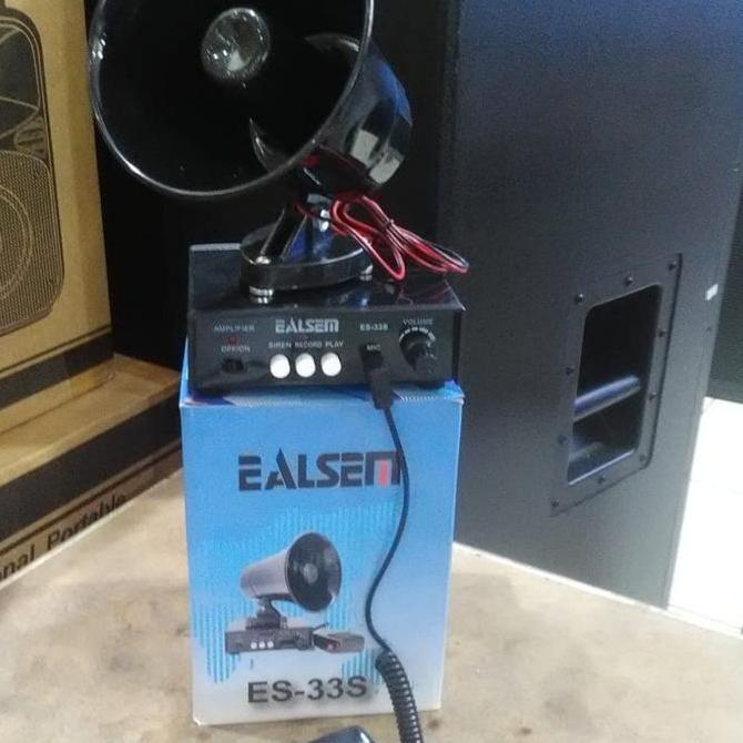 periperwy/ speaker horn dan ampli ealsem es 33 jualan keliling Diskon