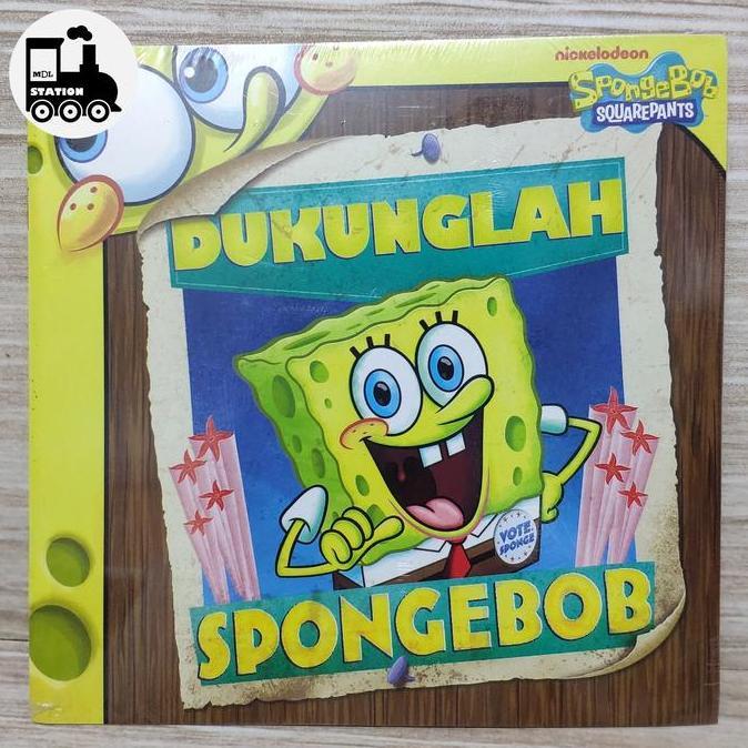 BUKU BACAAN ANAK SPONGEBOB SQUAREPANTS -  DUKUNGLAH SPONGEBOB MDLS27