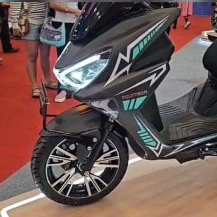 Stiker Motor Electric Fox R Polytron