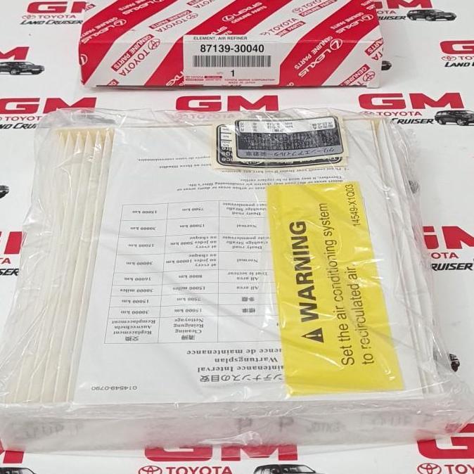 filter ac prado TRJ150 rd vellfire anh20 ggh20 RX350 RX270 harrier ZSU60 camry ACV40 ASV50 saringan 
