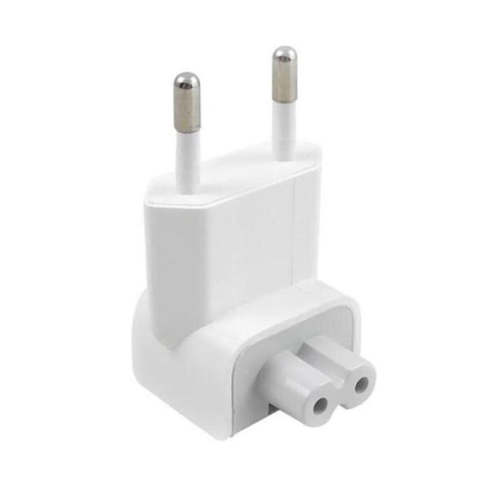 Hyra- Apple Eu Ac Plug Duckhead Untuk Magsafe Adaptor Kepala Colokan Kaki 2 Charger Laptop Macbook I