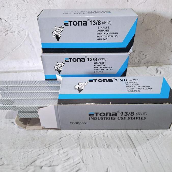 Set- Staples Etona 13/8 Untuk Gun Tacker