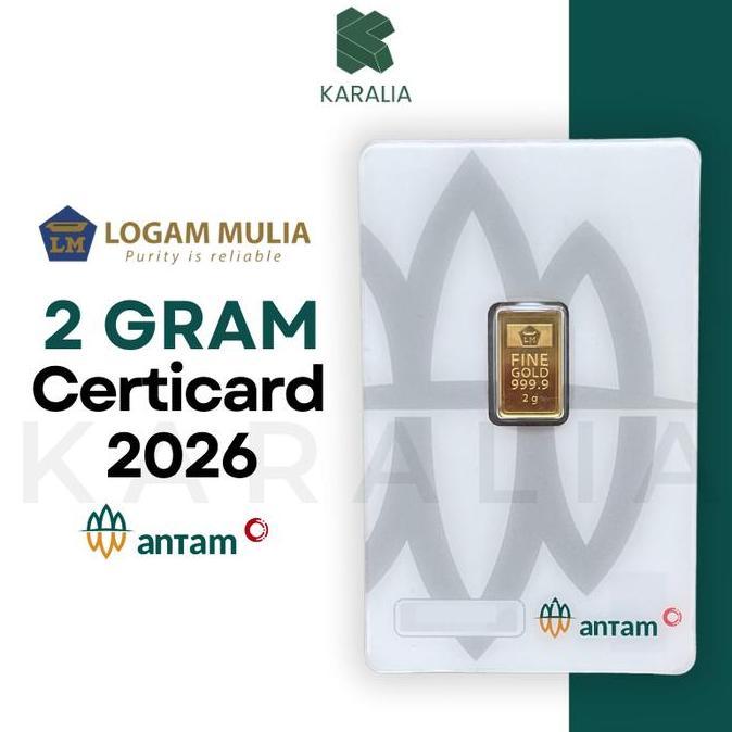 Emas Antam 2 Gram Emas Logam Mulia Antam 2 Gram LM Antam 2 Gram Logam Mulia 2 Gram