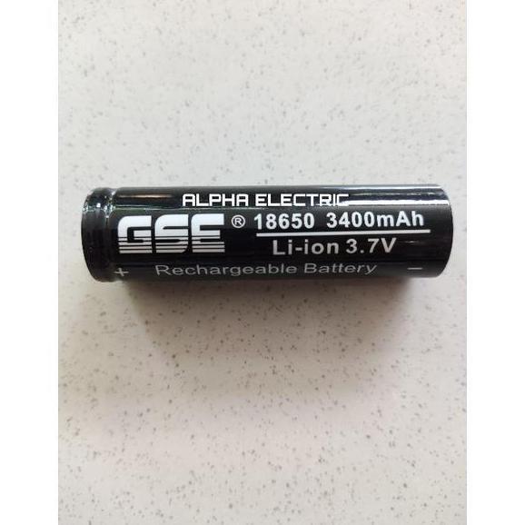 FADHANAKO BATERAI GSE HITAM/ BATRAI HITAM GSE 18650 WARNA HITAM