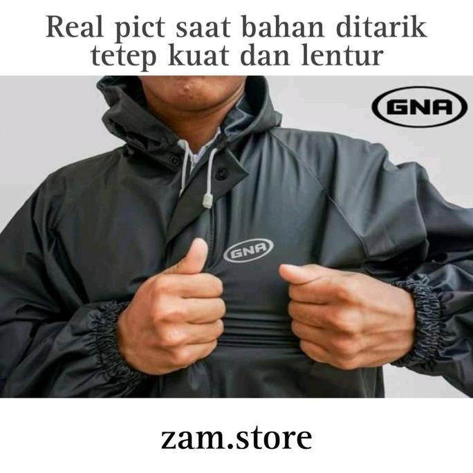 COD JAS HUJAN, RAINCOAT Pria dan Wanita Dewasa By GNA Anti Rembes With Flashlight S viral xl