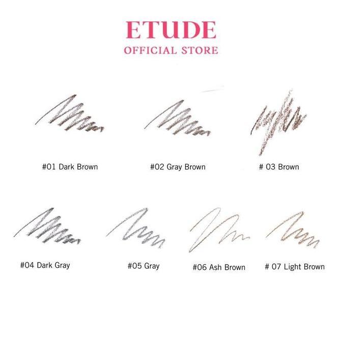 5Tipavinia - Etude House Eyebrow Drawing Pen Pensil Alis Korea Eye Brow Mata Pencil Lasting