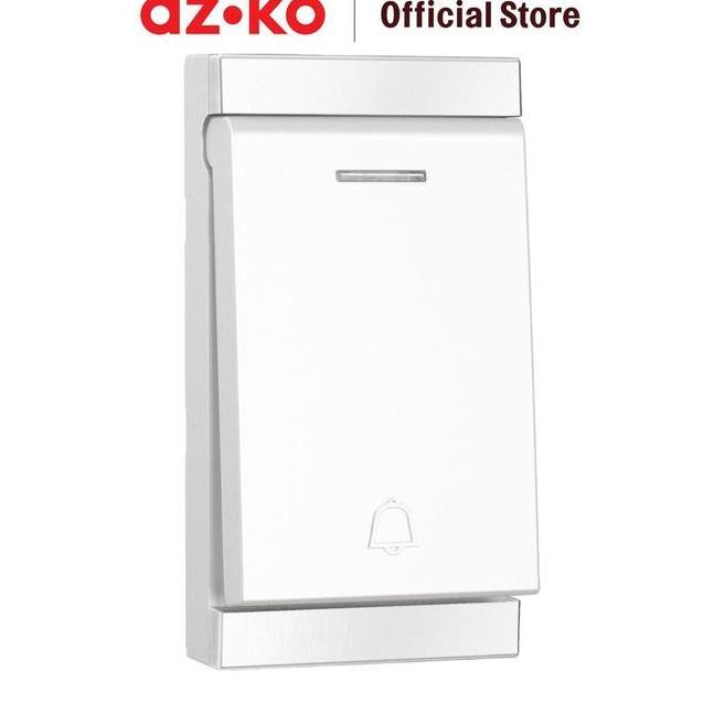 Krisbow Bel Pintu Wireless Two Bell 5812 Putih