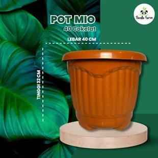 Pot Besar Mio no 40 Tebal Berkualitas - Coklat