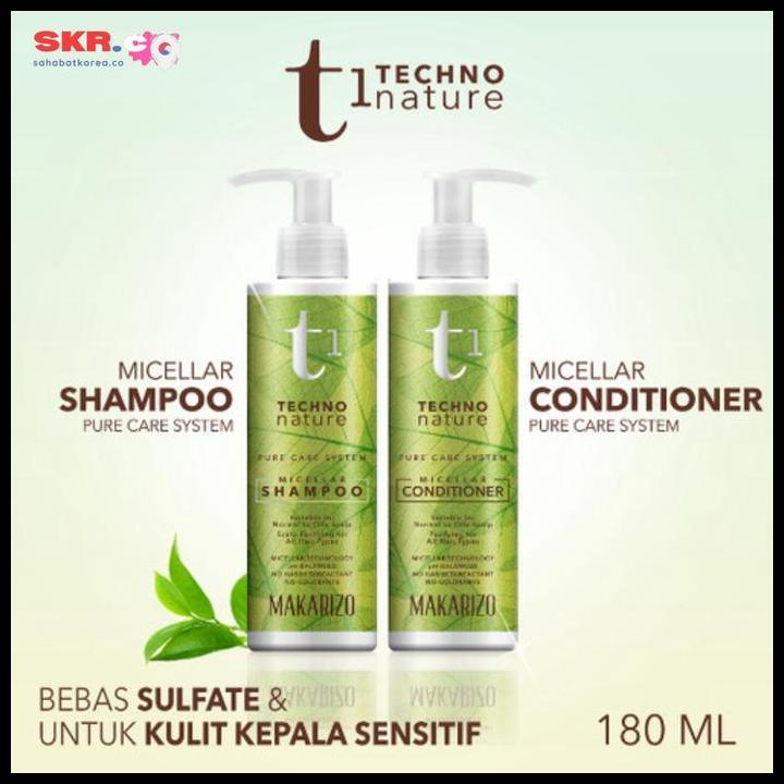 (Termurah) Shampo Makarizo T1 Techno Nature, Shampoo Makarizo T1 Non Sls, Shampo Non Sls, Shampo Mak