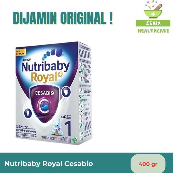 Terlaris Susu Nutribaby Royal Cesabio 1 400 Gr Dukungan Tumbuh Kembang Bayi