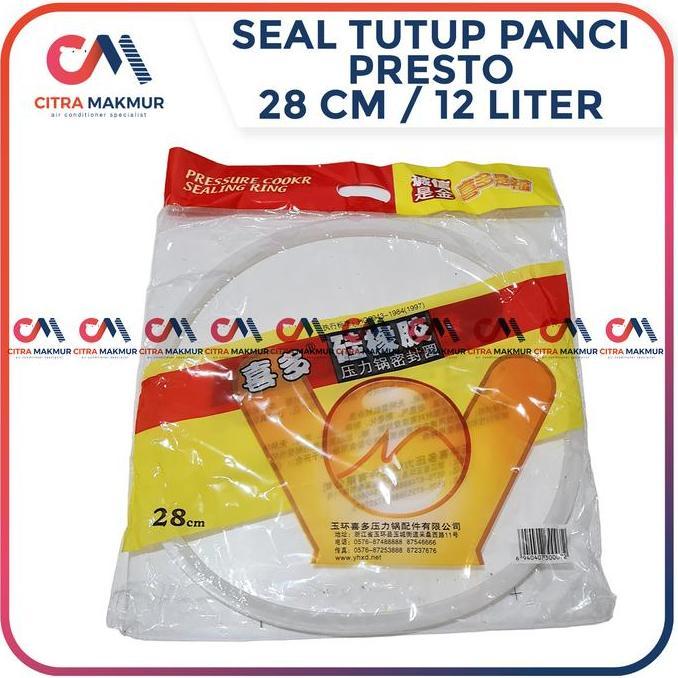 SEAL KARET TUTUP PANCI PRESTO 28 CM 12 LITER PRESURE COOKER SIL GASKET CMO27
