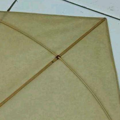 (ISI 100 PCS)Layangan Kertas Seot Polosan UK 54 Seot Super Aduan Stelan Arku Presisi Rapih dan Bagus