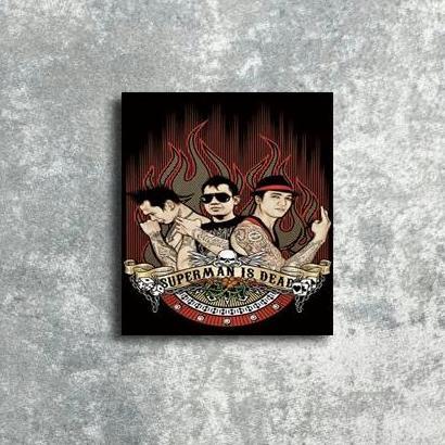 POSTER DINDING BAND SUPERMAN IS DEAD FB27