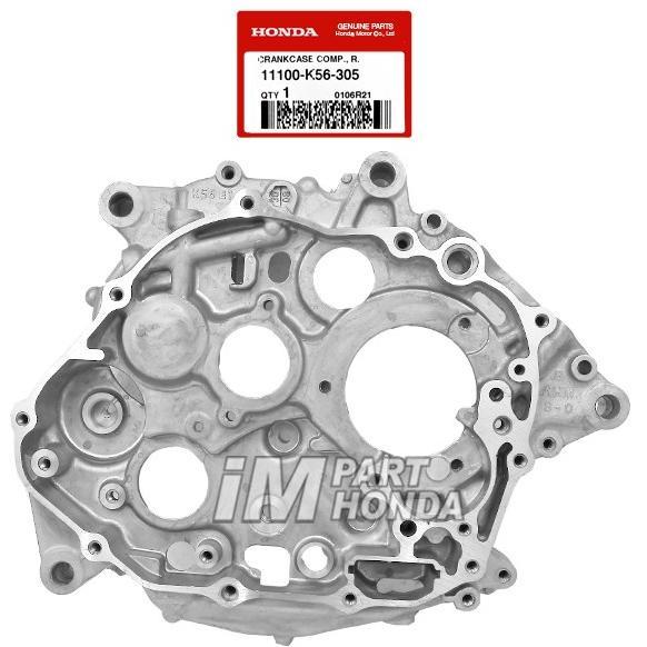 11100-K56-305 CRANKCASE BLOK MESIN TENGAH CALTER TAP OLI SONIC SUPRA CB CBR 150 R LED GTR JKT