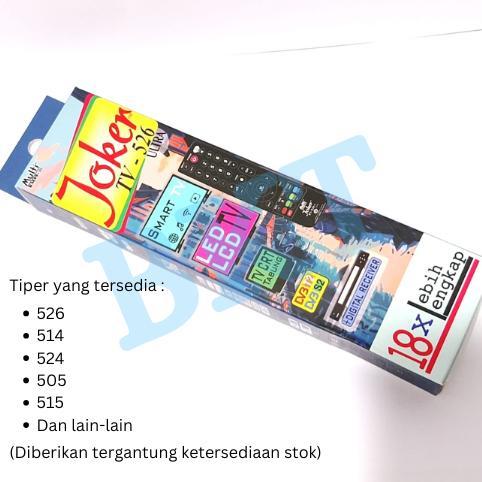 TV JOKER _____ REMOT TV JOKER MULTI untuk TV TABUNG & LCD