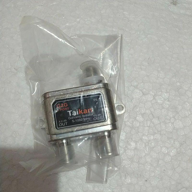 Splitter Antena Tv 2 Way Splitter Signal Tv 2Way 2Cabang Taikan Ori