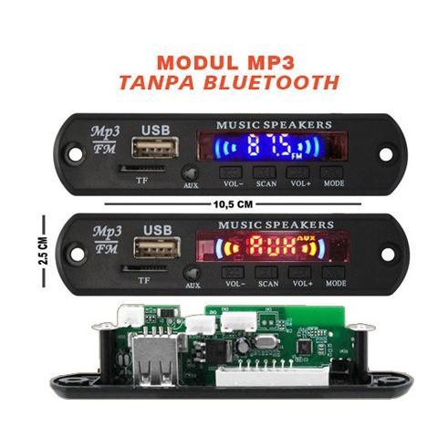 MP3 kit modul USB 12V tanpa Bluetooth