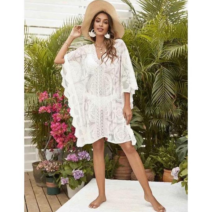 FAVE outer / bohemian outer / cardigan wanita premium / cover up bikini / mini dress beachwear / baj