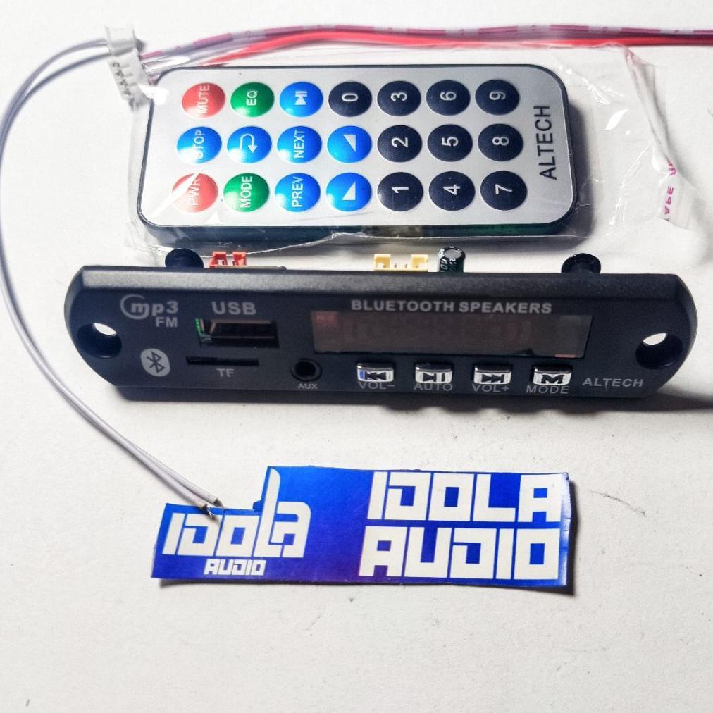KIT Modul MP3 Bluetooth 12V JLH V09 ALTECH /Modul Bluetooth MP3 USB FM Radio