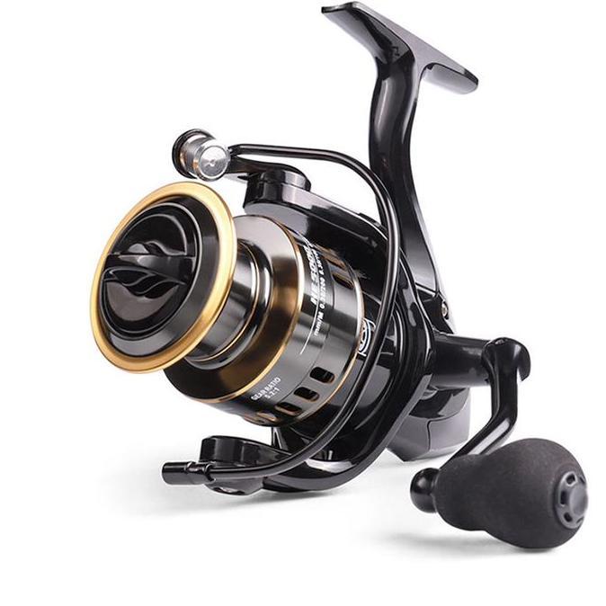 reel pancing besi 10 kg drag fishing reel HE seri metal  laut