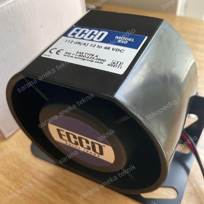 Back Up Alarm Ecco 850N 112Db Alarm Mundur Original Dan Terpercaya