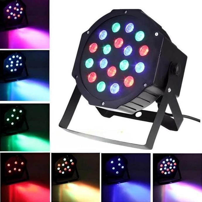 Lampu Par LED 18 Mata 36 Mata LED ( RGBW) / Lampu Panggung / Lampu RGB
