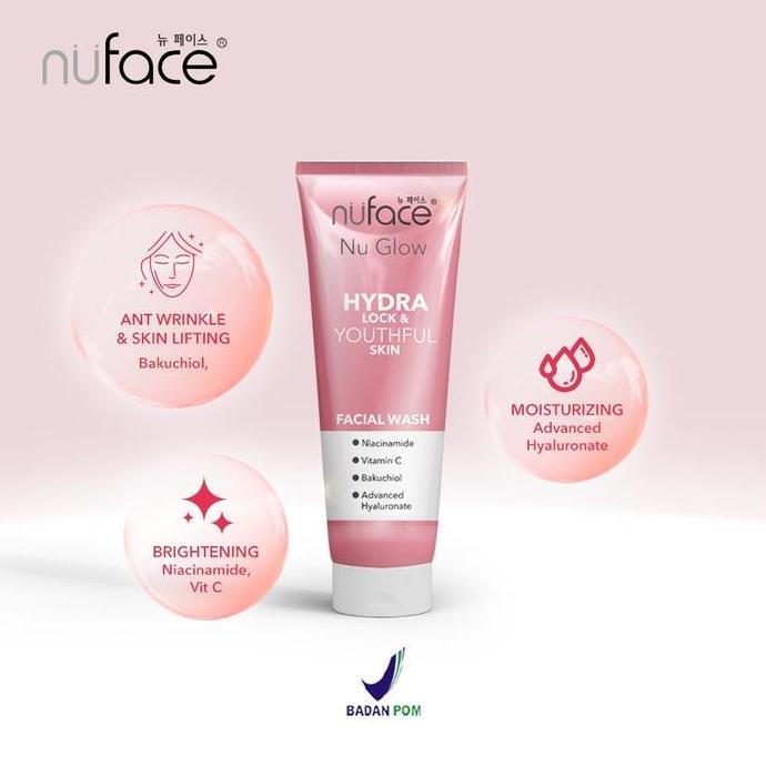 Care- New- Nuface Nu Glow Facial Sh Gel 80Gr | Hydra Lock & Youthful - Brhten & Supple Skin - Acne P