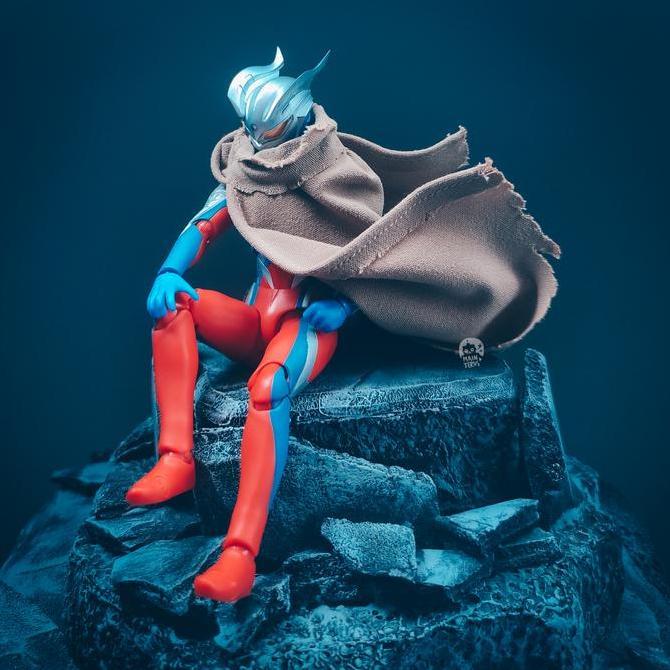 mainan - Ultraman Zero Wired Damage Cape Jubah Sayap SHFiguarts ULTRA ACT Diskon