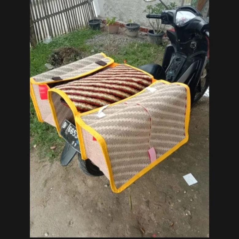 SS - Tas Obrok Motor Tas Kurir Motor Keranjang Motor Tebal Tas Motor Tas Laundry Tas Bronjong