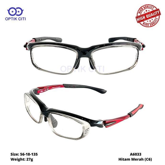 Promo Frame Kacamata Pria Sport Sepeda Athlly A 6033 Original