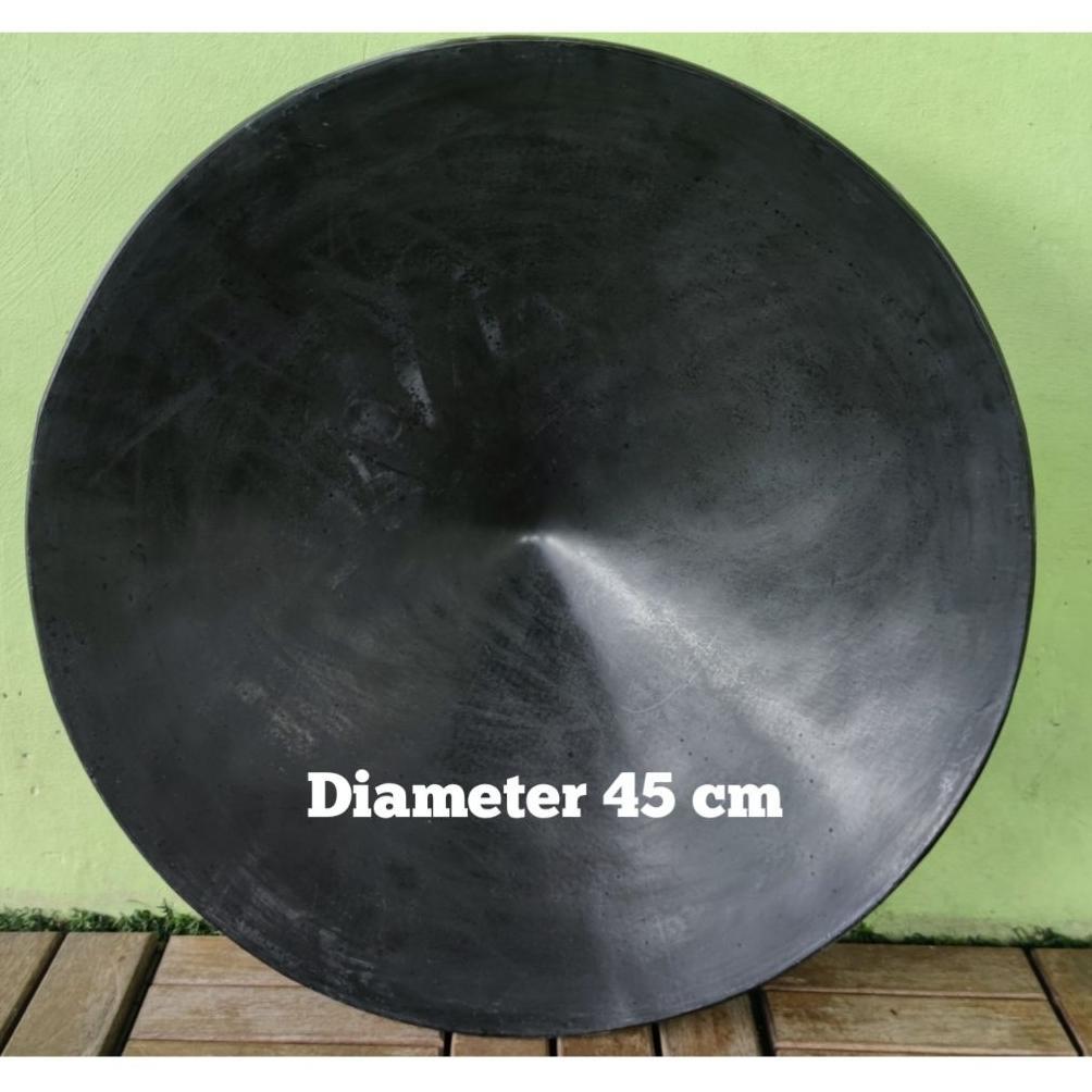 Dulang Emas 45 Cm Fiber Alat Dulang Emas-Dulangan Emas Tradisional