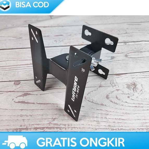 Terbaru Penyangga Tv Mudah Diatur Besi Bracket Adjustable Monitor 24 Inch W24