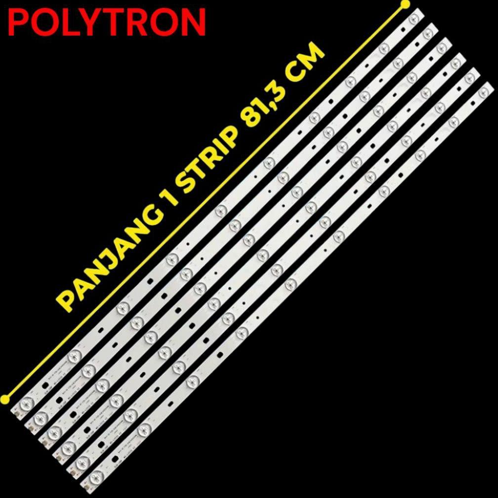 CUCI GUDANG BACKLIGHT TV LED POLYTRON 43 INCH PLD-43T150- PLD-43B150- PLD-43S153- PLD-43D150- PLD-43