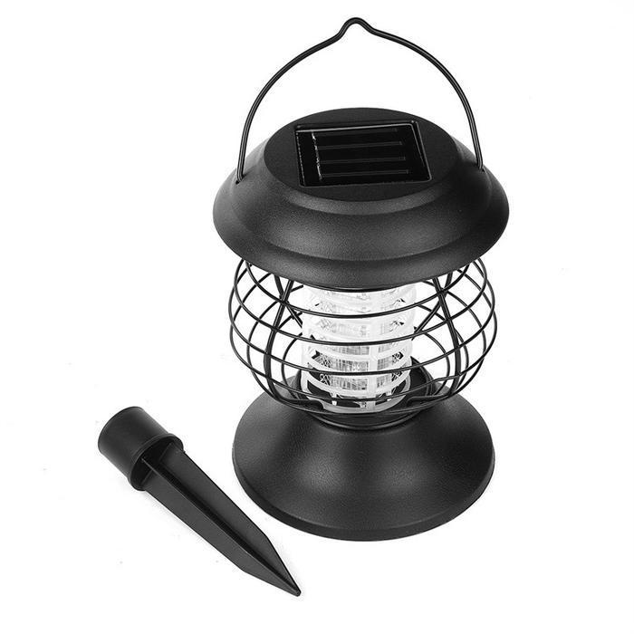 LAMPU TAMAN SETRUM NYAMUK TENAGA SURYA MATAHARI Bisa Digantung