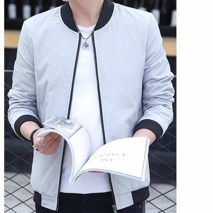 FLASH SALE jaket pria jaket polos model Korea king sultan 04 FLASH SALE