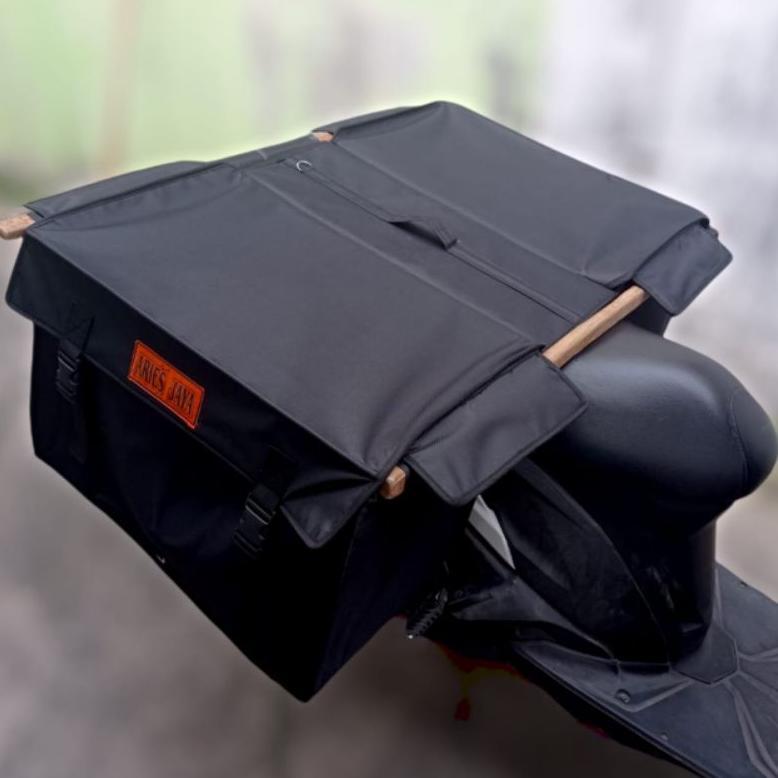 Terbaru Tas Pos Obrok Kurir Sales Anti Air Tas Motor Tas Rengkek Tas Kargo Aries Jaya - Super Jumbo