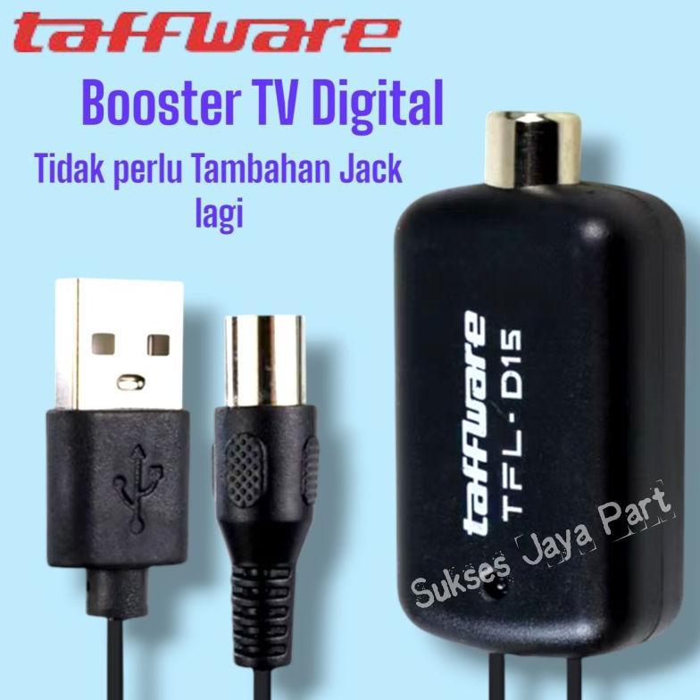 NEW PRODUCT Penguat Sinyal TV Digital Booster TV Digital Taffware Asli