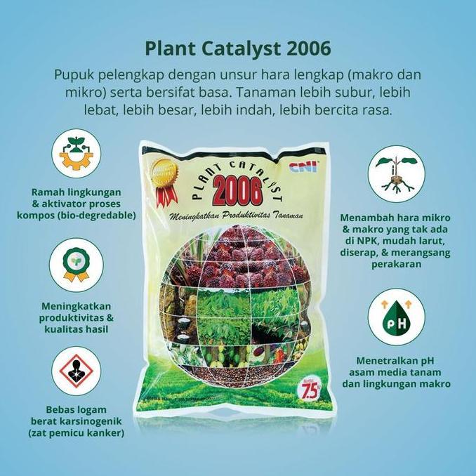 CNI Plant Catalyst 2006 7.5 kg Pupuk Tanaman