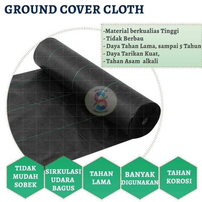 SUPER MULSA / KARPET ANTI RUMPUT / WEEDMAT - 1 ROLL