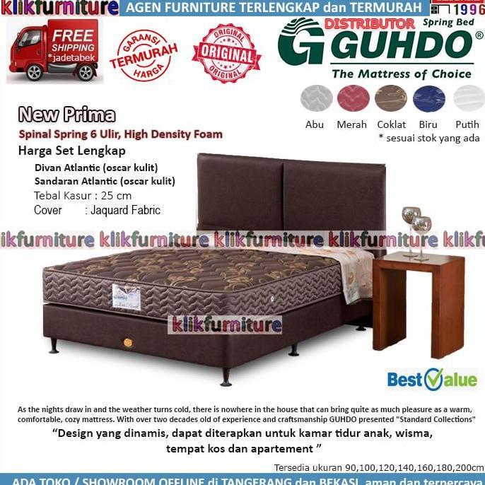 (Best) New Prima Atlantic Style(set 120x200) GUHDO Springbed