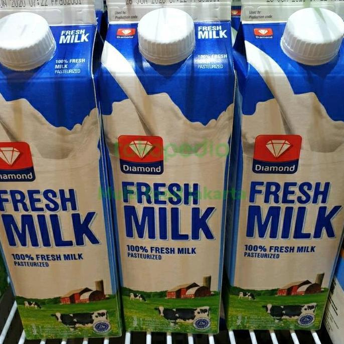 Mow- Susu Fresh Milk Diamond / Susu Segar Diamond