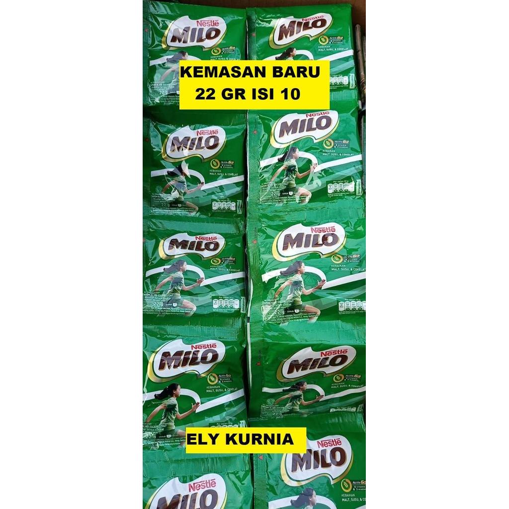 Milky- Milo Activ-Go 18 Gr 1 Renceng Isi 10