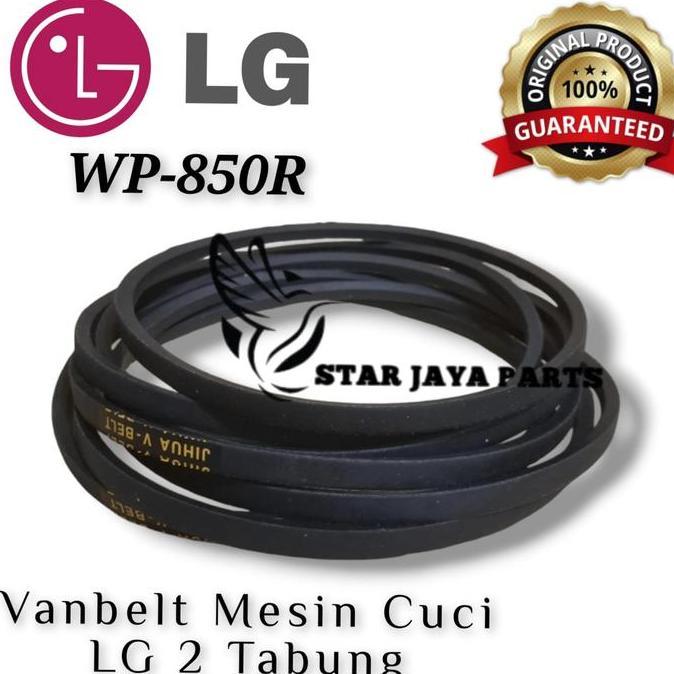 [LG WP-850R] VANBELT FANBELT VBELT MESIN CUCI LG 2 TABUNG WP 850R RESTOCK