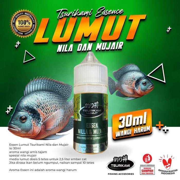 Essen Lumut Tsurikami Cocok Buat Umpan Ikan nila dan Mujair Lure