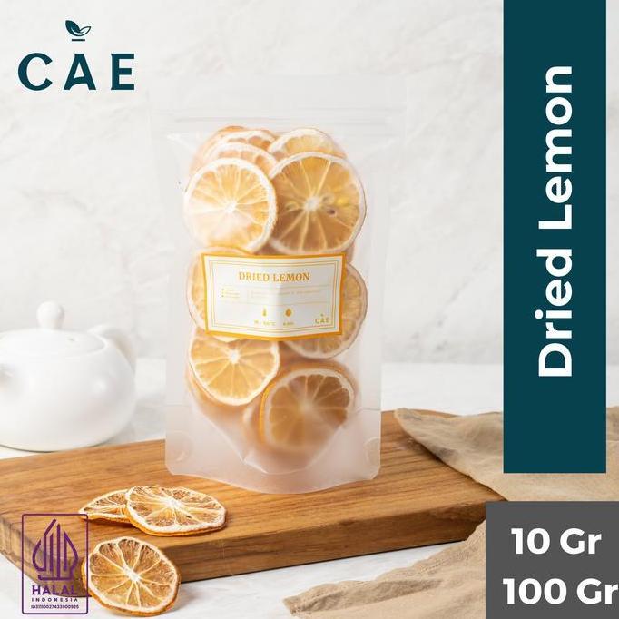 Best Seller Dried Lemon Slice Jeruk Buah Kering Iris Tea Teh Fruit 10 Gram - 100 Gram Berkualitas 10