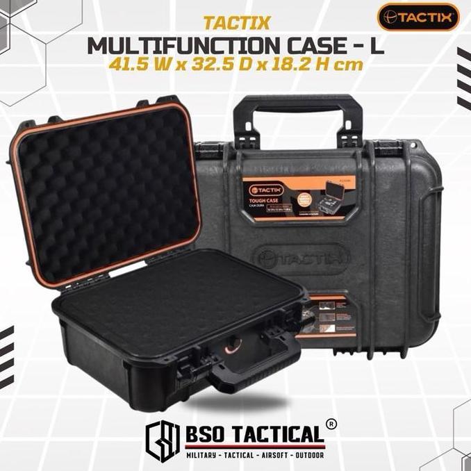 Koper Multifungsi Tactix Tactical Outdoor Tough Case - Size L