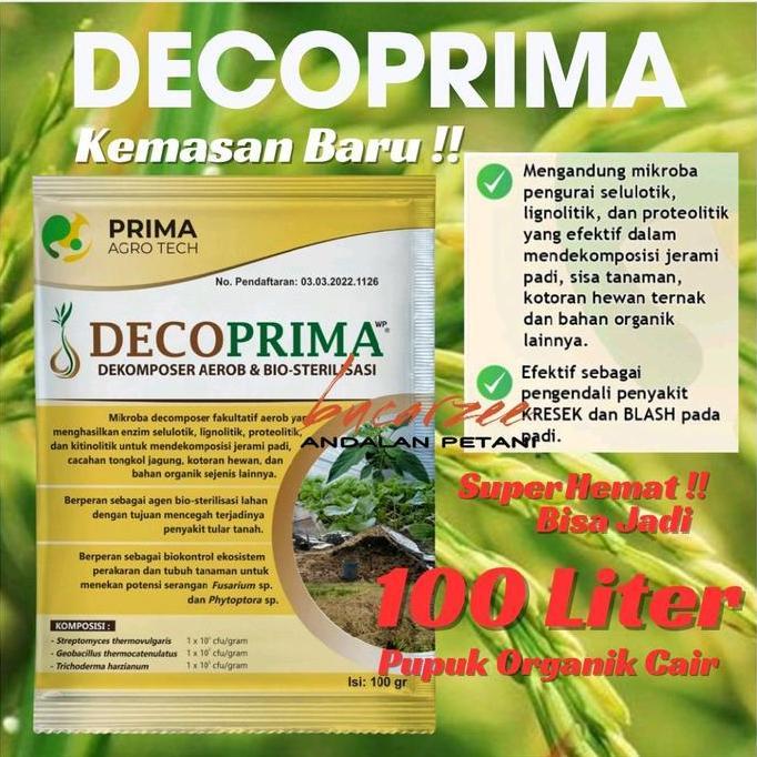 Newcastel- Decoprima - Bio Decomposer 100 Gram