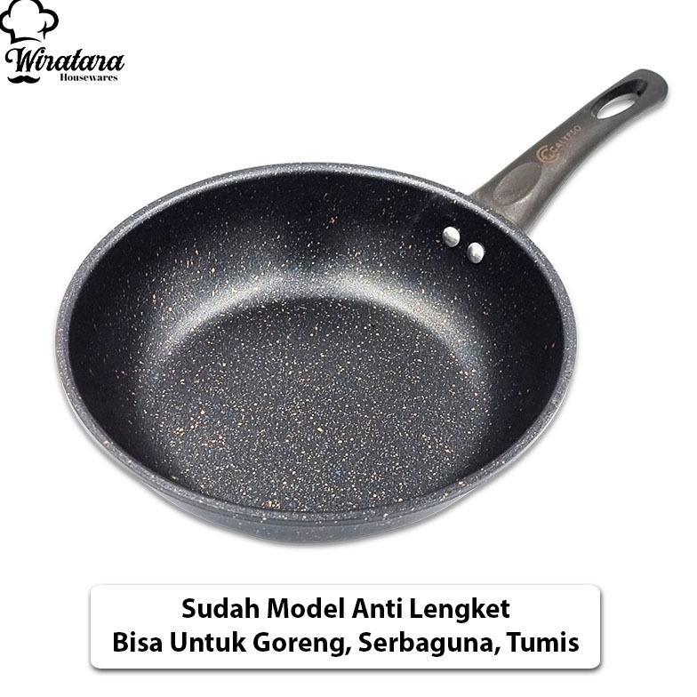 FLASH SALE Calypso Wajan Penggorengan Anti Lengket Enamel | Fry Pan | Wok Pan | Teflon