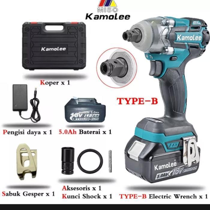 KAMOLEE IMPACT WRENCH DTW285 CORDLESS 21V